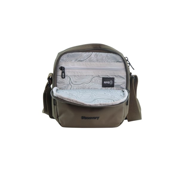 Τσαντάκι Ώμου Discovery Downtown Utility Bag Rpet D00912.11Χακί