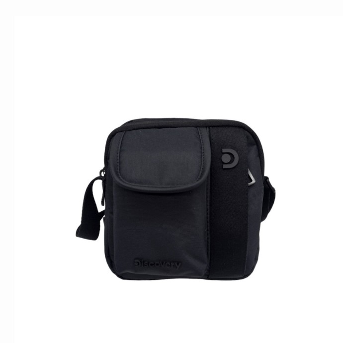 Τσαντάκι Ώμου Discovery Downtown Shield Rpet Utility Bag D00913.06 Μαύρο