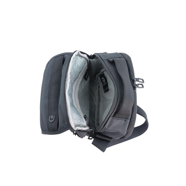 Τσαντάκι Ώμου Discovery Downtown Crossbody Bag Rpet D00914.06 Μαύρο ΤΣΑΝΤΕΣ & ΠΟΡΤΟΦΟΛΙΑ