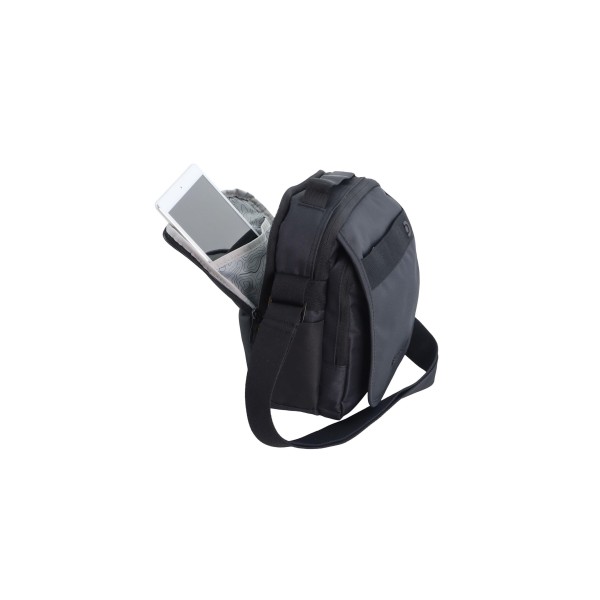 Τσαντάκι Ώμου Discovery Downtown Crossbody Bag Rpet D00914.06 Μαύρο ΤΣΑΝΤΕΣ & ΠΟΡΤΟΦΟΛΙΑ
