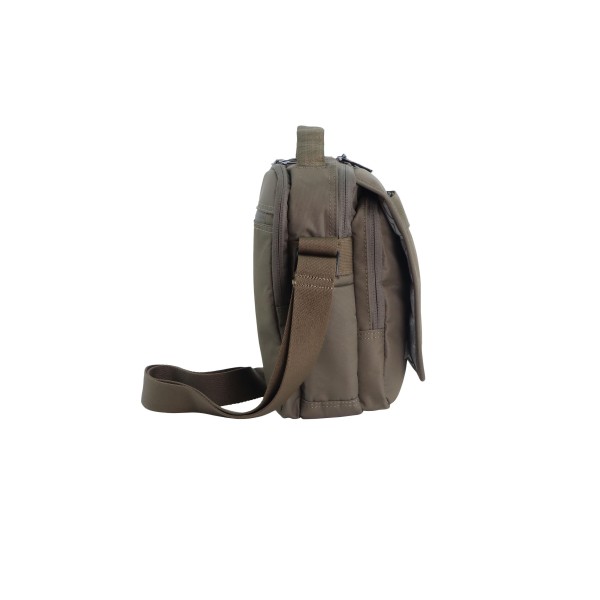 Τσαντάκι Ώμου Discovery Downtown Crossbody Bag Rpet D00914.11 Χακί ΤΣΑΝΤΕΣ & ΠΟΡΤΟΦΟΛΙΑ