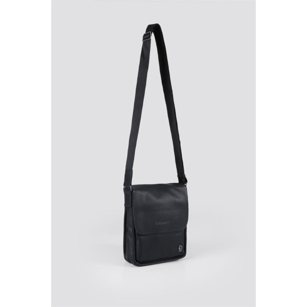 Τσαντάκι Ώμου Discovery Heritage Flap Shoulder Bag D03351.06 Black ΤΣΑΝΤΕΣ & ΠΟΡΤΟΦΟΛΙΑ