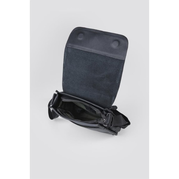 Τσαντάκι Ώμου Discovery Heritage Flap Shoulder Bag D03351.06 Black ΤΣΑΝΤΕΣ & ΠΟΡΤΟΦΟΛΙΑ