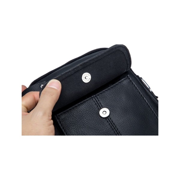 Δερμάτινο Τσαντάκι ¨Ωμου Bull Captain DJB016 Μαύρο