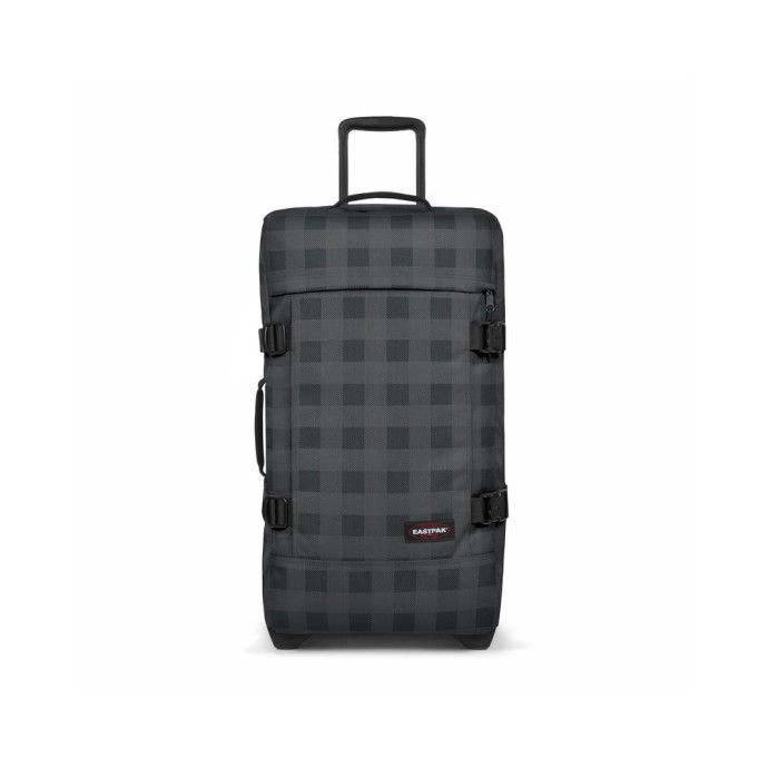 Βαλίτσα Μεσαία Μαλακή Eastpak Tranverz Μ |67x36x30cm| Checker Grey