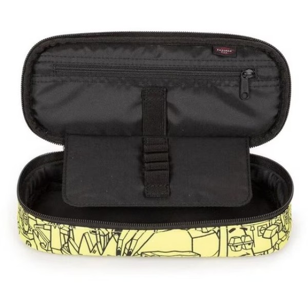 Κασετίνα Eastpak Benchmark Oval Single EK000717E0A All Over Yellow Κασετίνα Eastpak Benchmark Oval Single EK000717E0A All Over Yellow