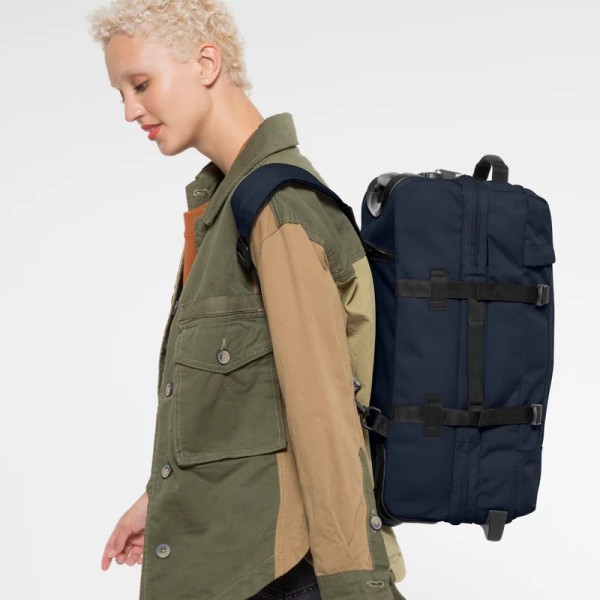Σακίδιο Πλάτης Καμπίνας Με Ρόδες EASTPAK Strapverz S 51x33x24cm Ultra Marine
