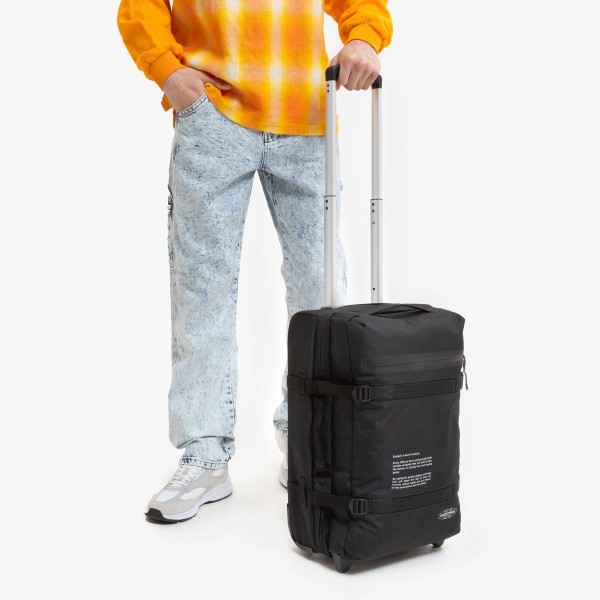 Βαλίτσα καμπίνας Eastpak Transit' R S (51CM) EKA5BA73E6 Storm Black ΒΑΛΙΤΣΕΣ & ΣΑΚΟΙ ΤΑΞΙΔΙΟΥ