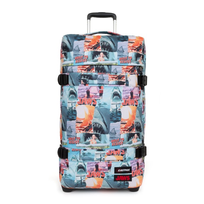 Βαλίτσα Μεσαία Eastpak Transit'R M (67CM) M EKA5BA84T0 Jaws Print ΒΑΛΙΤΣΕΣ & ΣΑΚΟΙ ΤΑΞΙΔΙΟΥ