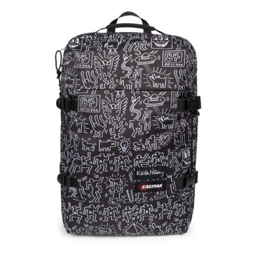 Σακίδιο πλάτης- καμπίνας Eastpak Travelpack EK0A5BBR5Z6 Keith Haring Black