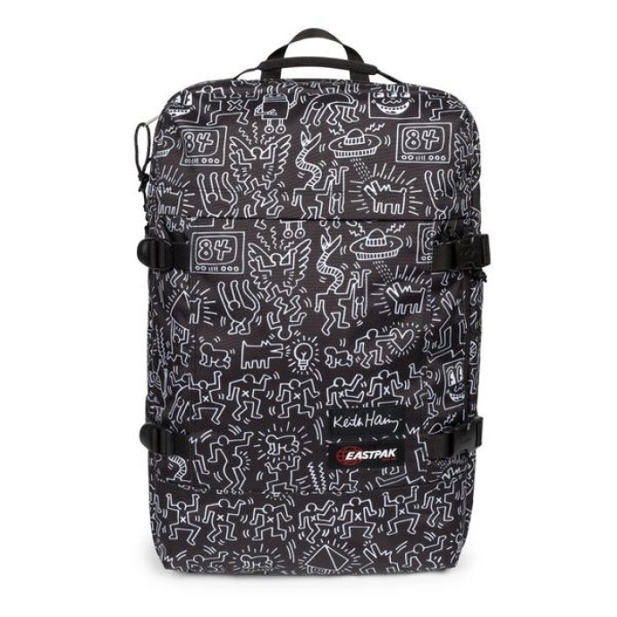 Σακίδιο πλάτης- καμπίνας Eastpak Travelpack EK0A5BBR5Z6 Keith Haring Black Σακίδιο πλάτης- καμπίνας Eastpak Travelpack EK0A5BBR5Z6 Keith Haring Black