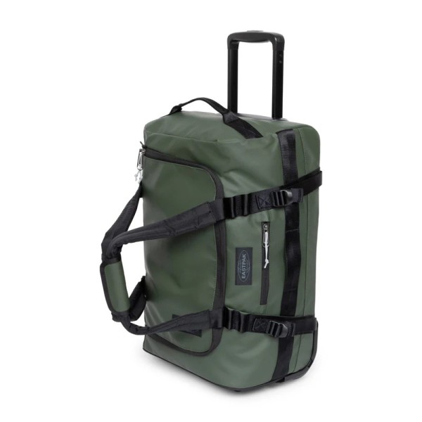 Σάκος Ταξιδίου Καμπίνας Με Ρόδες Duffel Pack Wheel Eastpak (Small) |55x35x23cm| Tarp Forest Σάκος Ταξιδίου Καμπίνας Με Ρόδες Duffel Pack Wheel Eastpak (Small) |55x35x23cm| Tarp Forest