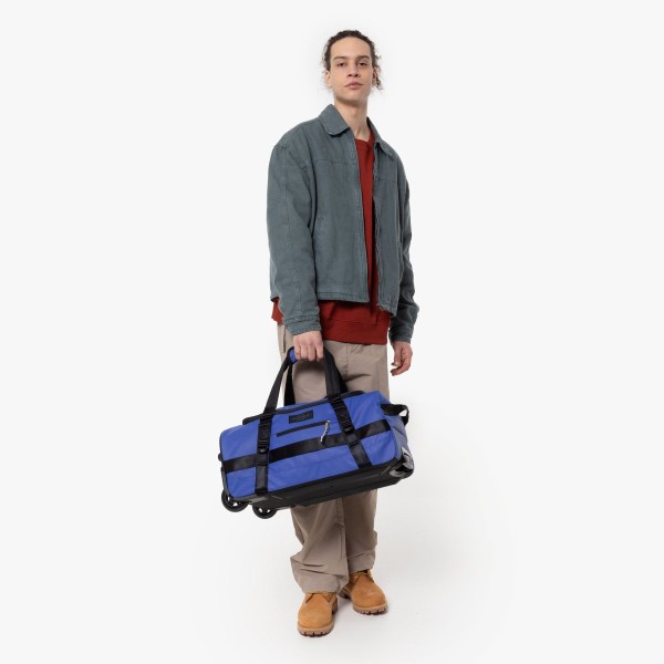 Σάκος Ταξιδίου Καμπίνας- Σακίδιο Πλάτης Duffel Pack Wheel Eastpak (Small) EK0A5BMG8V0 Tarp Blue