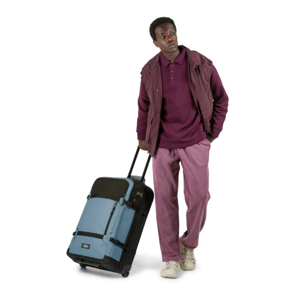 Βαλίτσα Μεσαία Μαλακή Eastpak Transit' R Pro M ||71x43x26cm| Blue Pro Coated