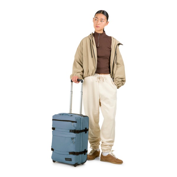 Βαλίτσα Καμπίνας Μαλακή Eastpak Transit' R Plus S |55x33x23cm| Tarp Dust Blue