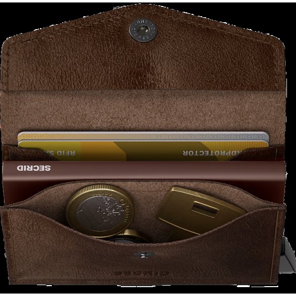 Πορτοφόλι - Καρτοθήκη Secrid Envelope Wallet Vintage Chocolate Πορτοφόλι - Καρτοθήκη Secrid Envelope Wallet Vintage Chocolate