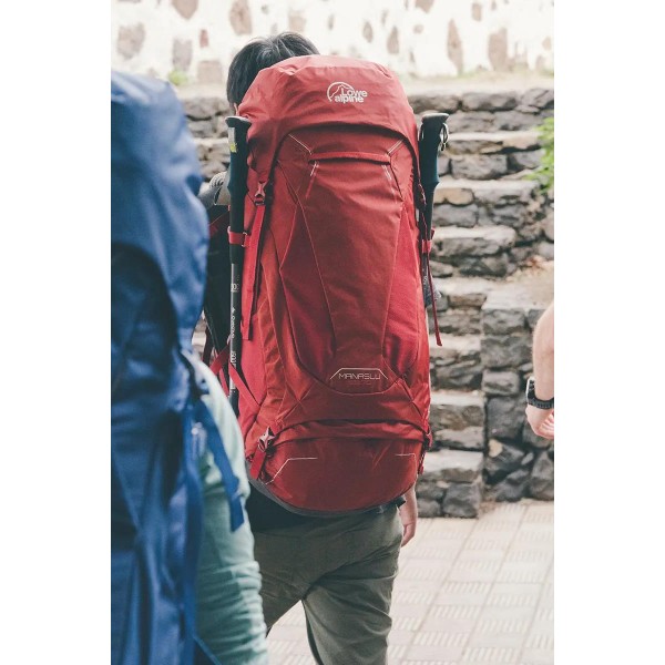 Σακίδιο Πλάτης Πεζοπορίας Lowe Alpine Manaslu 55-70 L-XL Navy