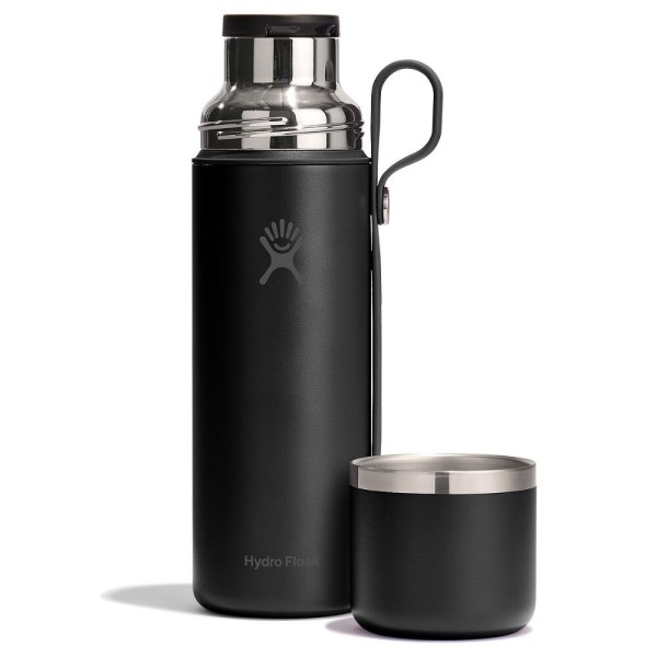 Hydro Flask Hot Flask And Cup Μπουκάλι Θερμός Ανοξείδωτο 828ml Black Hydro Flask Hot Flask And Cup Μπουκάλι Θερμός Ανοξείδωτο 828ml Black