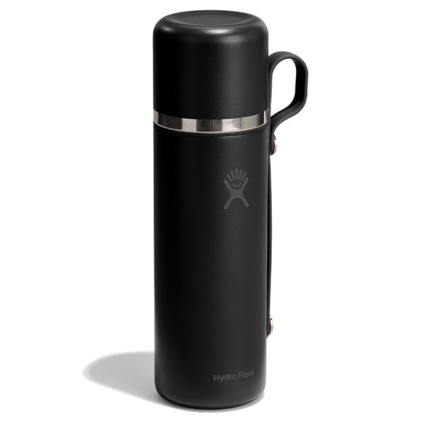 Hydro Flask Hot Flask And Cup Μπουκάλι Θερμός Ανοξείδωτο 828ml Black Hydro Flask Hot Flask And Cup Μπουκάλι Θερμός Ανοξείδωτο 828ml Black