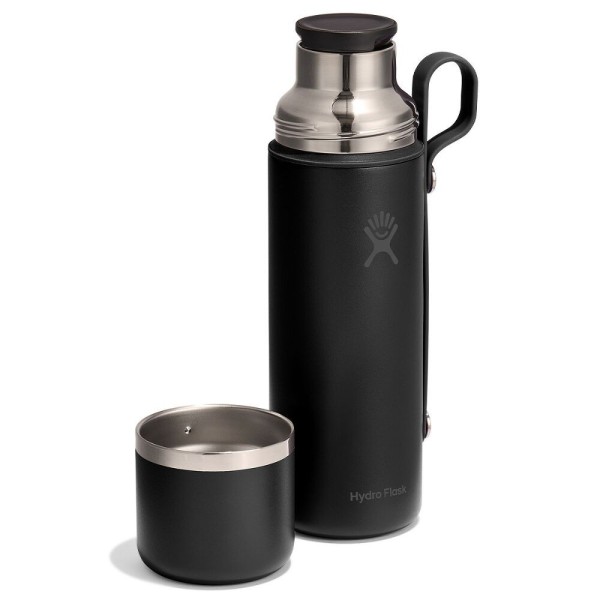 Hydro Flask Hot Flask And Cup Μπουκάλι Θερμός Ανοξείδωτο 828ml Black Hydro Flask Hot Flask And Cup Μπουκάλι Θερμός Ανοξείδωτο 828ml Black