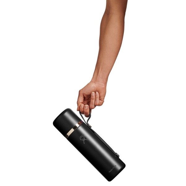 Hydro Flask Hot Flask And Cup Μπουκάλι Θερμός Ανοξείδωτο 828ml Black Hydro Flask Hot Flask And Cup Μπουκάλι Θερμός Ανοξείδωτο 828ml Black