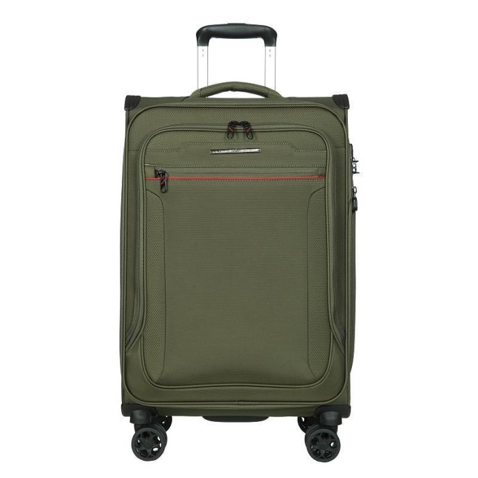 Βαλίτσα Μαλακή Mεσαία Verage Toledo 68cm GM21002-M Green ΒΑΛΙΤΣΕΣ & ΣΑΚΟΙ ΤΑΞΙΔΙΟΥ