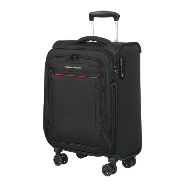 Βαλίτσα Μαλακή Καμπίνας Verage Toledo 55cm GM21002-S Black ΒΑΛΙΤΣΕΣ & ΣΑΚΟΙ ΤΑΞΙΔΙΟΥ