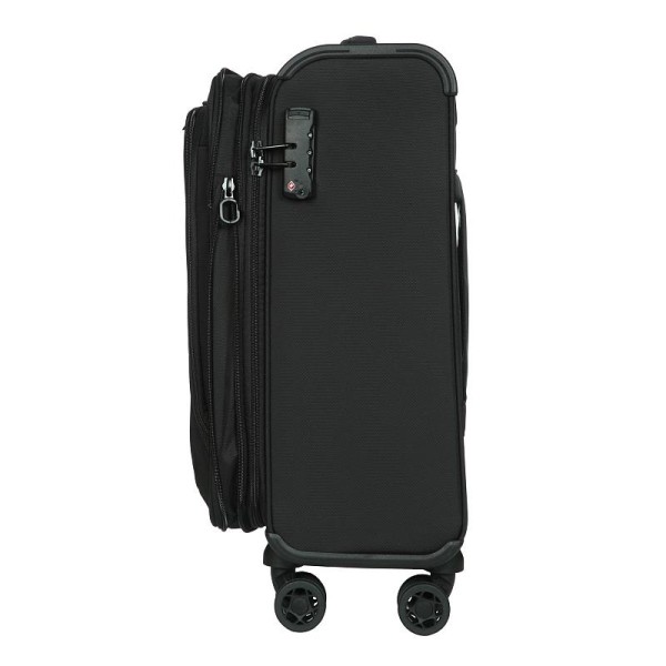 Βαλίτσα Μαλακή Καμπίνας Verage Toledo 55cm GM21002-S Black ΒΑΛΙΤΣΕΣ & ΣΑΚΟΙ ΤΑΞΙΔΙΟΥ