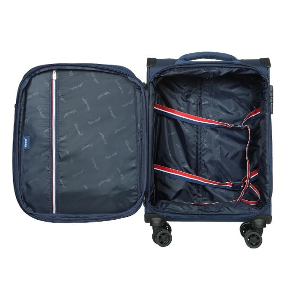 Βαλίτσα Μαλακή Καμπίνας Verage Toledo 55cm GM21002-S Blue ΒΑΛΙΤΣΕΣ & ΣΑΚΟΙ ΤΑΞΙΔΙΟΥ