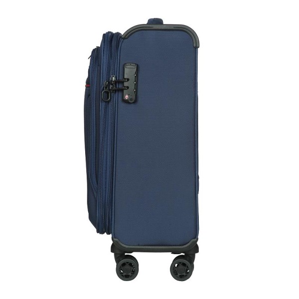 Βαλίτσα Μαλακή Καμπίνας Verage Toledo 55cm GM21002-S Blue ΒΑΛΙΤΣΕΣ & ΣΑΚΟΙ ΤΑΞΙΔΙΟΥ