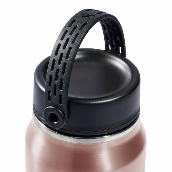 Hydro Flask Lightweight Wide Flex Μπουκάλι Θερμός Ανοξείδωτο 0.71ml Obsidian ΑΞΕΣΟΥΑΡ