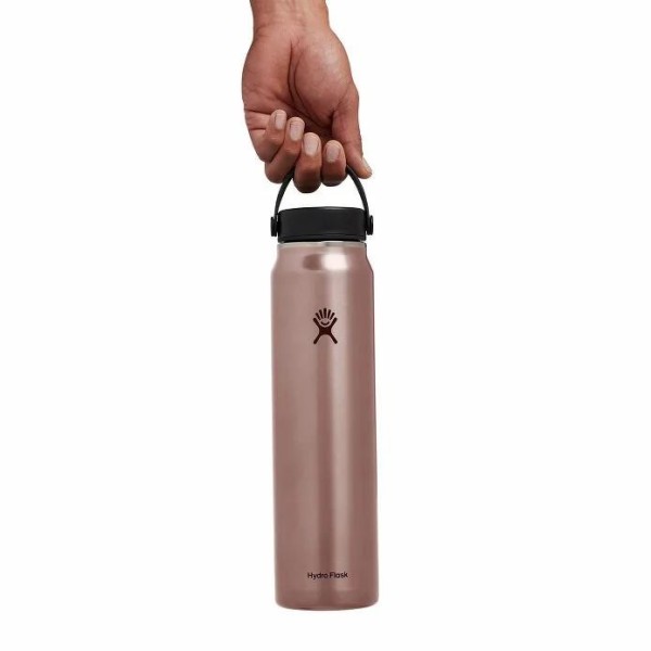 Hydro Flask Lightweight Wide Flex Μπουκάλι Θερμός Ανοξείδωτο 0.71ml Quartz ΑΞΕΣΟΥΑΡ