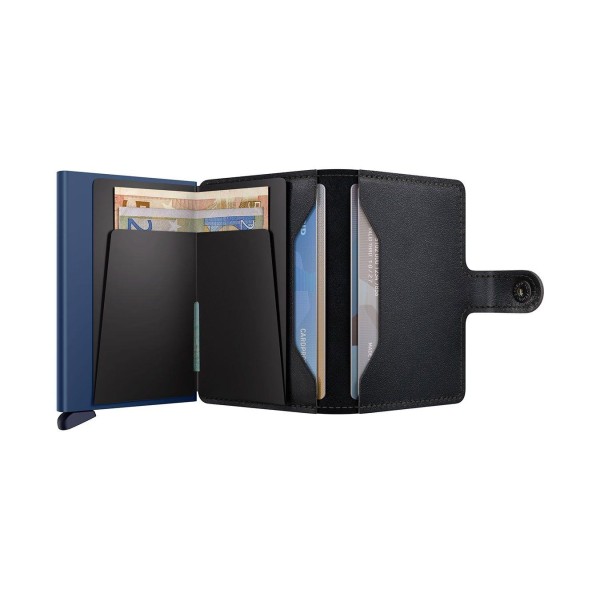 Πορτοφόλι - Καρτοθήκη Secrid Miniwallet Original Black-Navy Πορτοφόλι - Καρτοθήκη Secrid Miniwallet Original Black-Navy