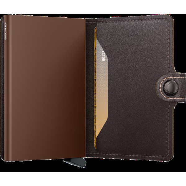 Πορτοφόλι - Καρτοθήκη Secrid Miniwallet Chocolate Πορτοφόλι - Καρτοθήκη Secrid Miniwallet Chocolate