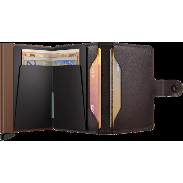 Πορτοφόλι - Καρτοθήκη Secrid Miniwallet Chocolate Πορτοφόλι - Καρτοθήκη Secrid Miniwallet Chocolate