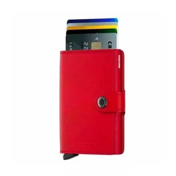 Πορτοφόλι - Καρτοθήκη Secrid Miniwallet Original Red-Red Πορτοφόλι - Καρτοθήκη Secrid Miniwallet Original Red-Red
