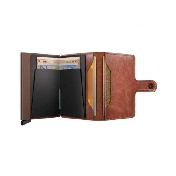 Πορτοφόλι - Καρτοθήκη Secrid Miniwallet Vintage Cognac-Brown