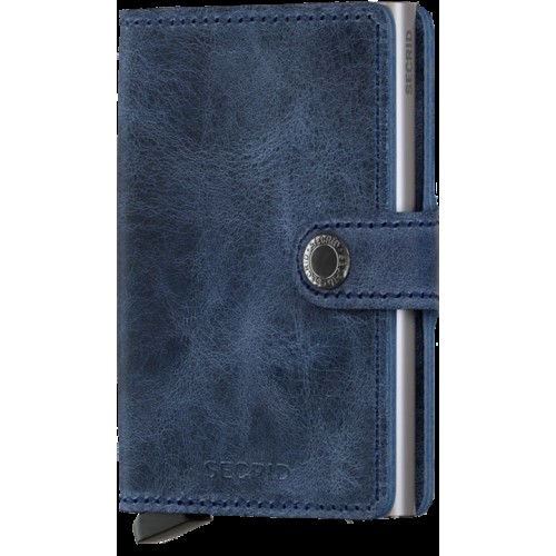 Πορτοφόλι - Καρτοθήκη Secrid Miniwallet Vintage Blue