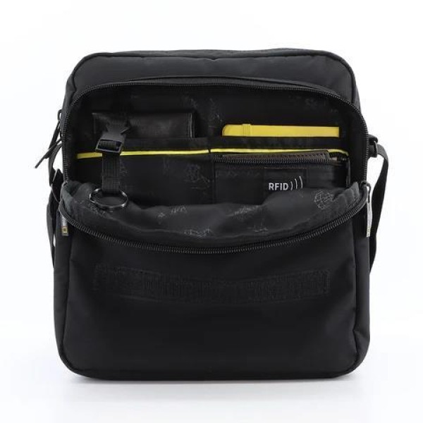 Τσαντάκι Ώμου National Geographic N18385-22 Mutation Shoulder Bag Grey ΤΣΑΝΤΕΣ & ΠΟΡΤΟΦΟΛΙΑ