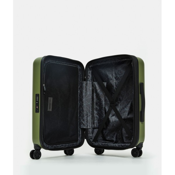 Βαλίτσα Καμπίνας Σκληρή Επεκτεινόμεvη Mandarina Duck P10FSV21 Spinner 55x35x23cm Military Green ΒΑΛΙΤΣΕΣ & ΣΑΚΟΙ ΤΑΞΙΔΙΟΥ