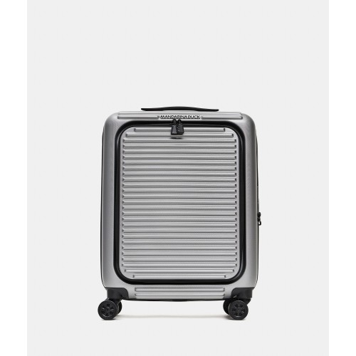 Βαλίτσα Καμπίνας Σκληρή Επεκτεινόμεvη Mandarina Duck Tank 55x40x20cm Grigio