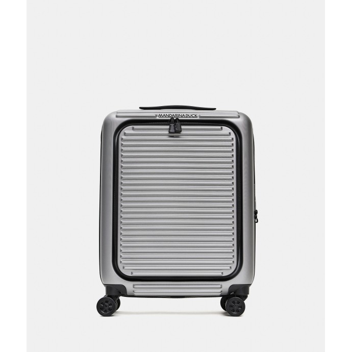 Βαλίτσα Καμπίνας Σκληρή Επεκτεινόμεvη Mandarina Duck Tank 55x40x20cm Grigio Βαλίτσα Καμπίνας Σκληρή Επεκτεινόμεvη Mandarina Duck Tank 55x40x20cm Grigio