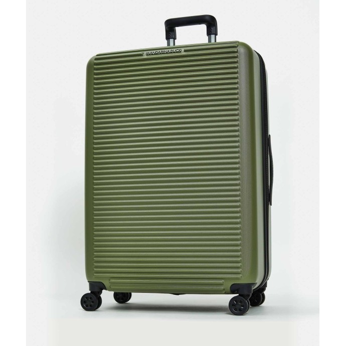 Βαλίτσα Μεγάλη Σκληρή Επεκτεινόμεvη Mandarina Duck Tank Case P10FSV24 Spinner 75cm Military Green ΒΑΛΙΤΣΕΣ & ΣΑΚΟΙ ΤΑΞΙΔΙΟΥ