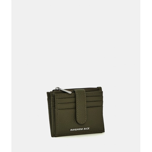Πορτοφόλι Δερμάτινο Mandarina Duck Mellow Leather Wallet P10FZP79 Winter Olive