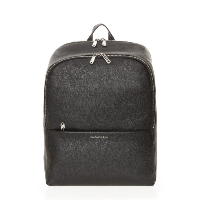 Σακίδιο Πλάτης Δερμάτινο Mandarina Duck Mellow Urban Large Backpack P10MWT01 Nero ΣΑΚΙΔΙΑ ΠΛΑΤΗΣ