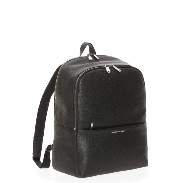 Σακίδιο Πλάτης Δερμάτινο Mandarina Duck Mellow Urban Large Backpack P10MWT01 Nero ΣΑΚΙΔΙΑ ΠΛΑΤΗΣ