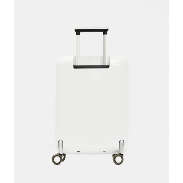 Mandarina Duck Sky Duck Βαλίτσα Καμπίνας Σκληρή Επεκτεινόμενη 55cm P10OJV11-270 Blanc