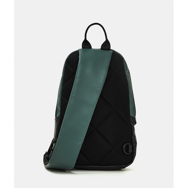 Σακίδιο Πλάτης - Διαγώνιο Mandarina Duck Eco Coated Crossbody Bag P10OST02 Deep Green