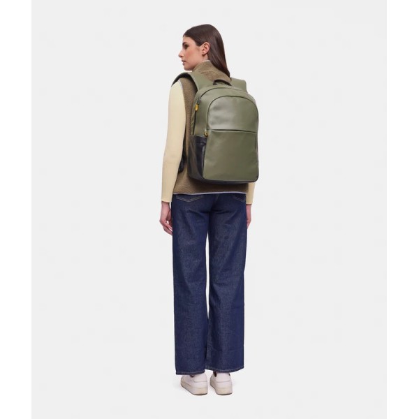 Σακίδιο Πλάτης Mandarina Duck Eco Coated Backpack P10OST04 Deep Green Σακίδιο Πλάτης Mandarina Duck Eco Coated Backpack P10OST04 Deep Green