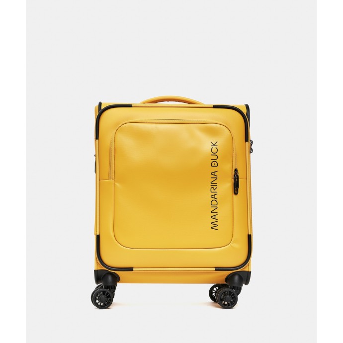 Mandarina Duck Eco Coated Soft Trolley Βαλίτσα Καμπίνας Μαλακή Sp 55cm P10OSV01 Duck Yellow
